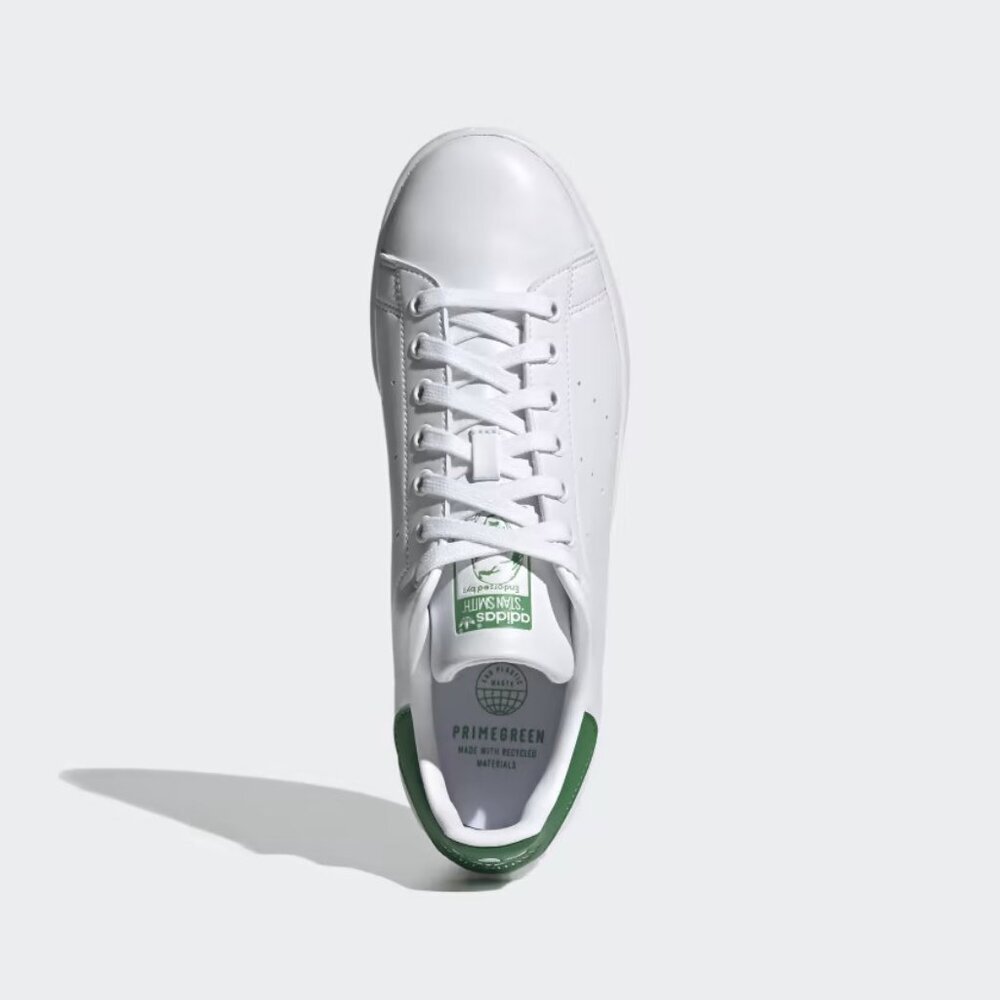Adidas Originals Womens Size 8 Lace Up Stan Smith Athletic Shoes White Green - Picture 6 of 13